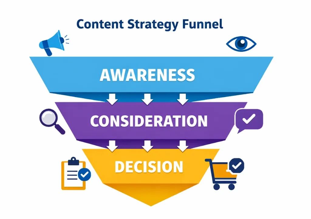 content strategy funnel