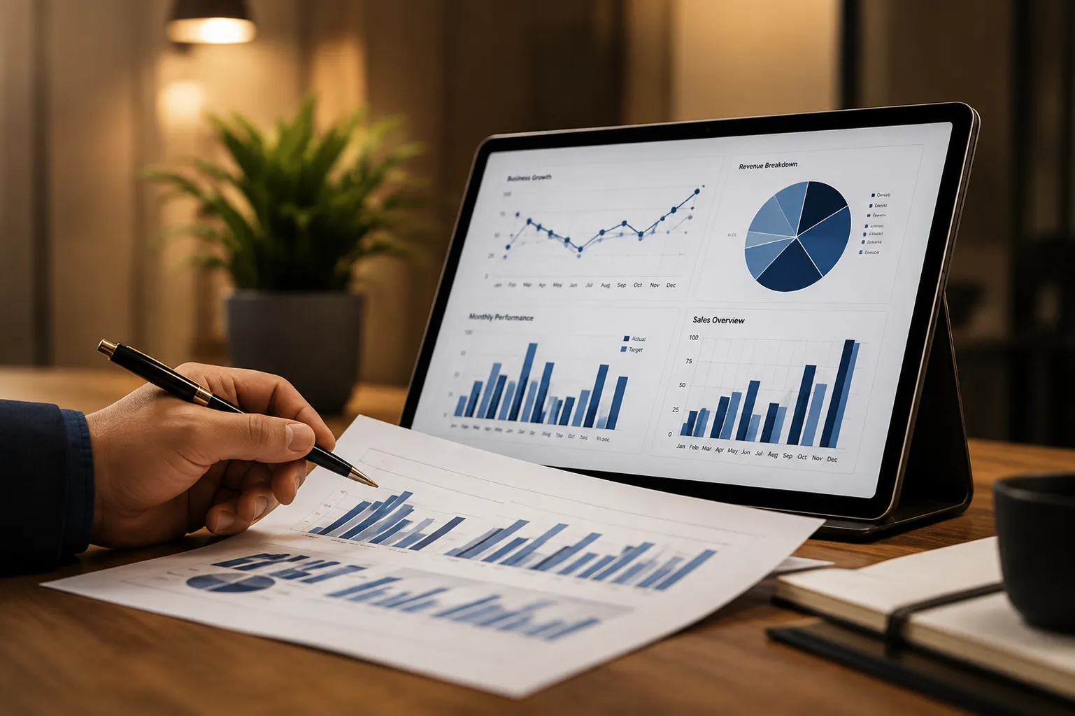 Business growth diagnostic and performance analysis