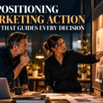 Brand strategists translate customer insights into positioning and marketing decisions during a strategy session.